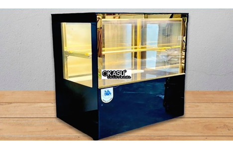 tu banh kem de ban kinh vuong snow village gb-120v 0.9m hinh 3