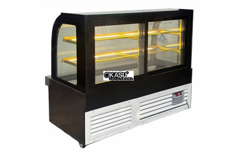 tu banh kem kinh cong 3 tang snow village gb-500-4l 1m8 hinh 3