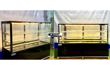 tu banh kem 3 tang kinh vuong lightcool dg-1500z 1m5 hinh 2