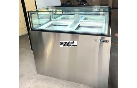 tu banh kem kinh vuong 1 tang berjaya rds-m-15 1m5 hinh 2