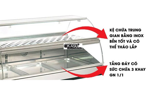 tu mat trung bay thuc pham roller grill vhf 1000 hinh 3