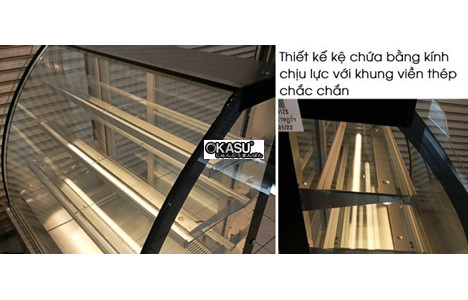 tu banh kem kinh cong 4 tang sanden intercool skk-1207z 1m2 hinh 3