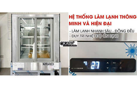 tu banh kem kinh cong 4 tang sanden intercool skk-0907z 0.9m hinh 3