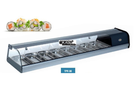 tu mat trung bay sushi roller grill tpr 60 hinh 2
