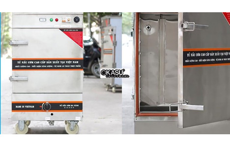 tu nau com vinaki 6 khay dung dien gas ket hop 6kdg hinh 2