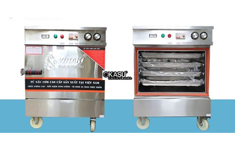 tu nau com 4 khay dung dien vinaki 4kd hinh 2