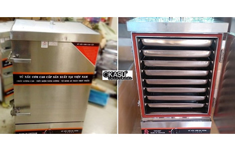 tu nau com 8 khay dung gas vinaki 8kg hinh 3