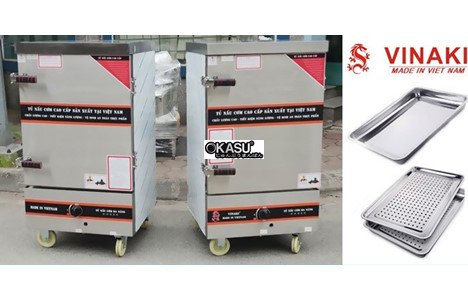 tu nau com 10 khay dung gas vinaki 10kg hinh 2