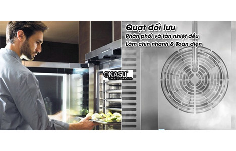 lo nuong hap da nang 10 khay unox bakertop mind.maps™ plus hinh 3