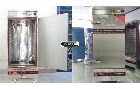 tu nau com vinaki 12 khay dung dien gas ket hop 12kdg hinh 2