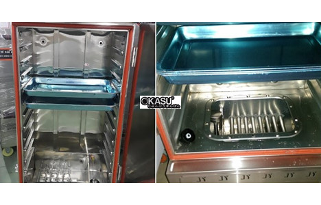 tu nau com vinaki 8 khay dung dien gas ket hop 8kdg hinh 3