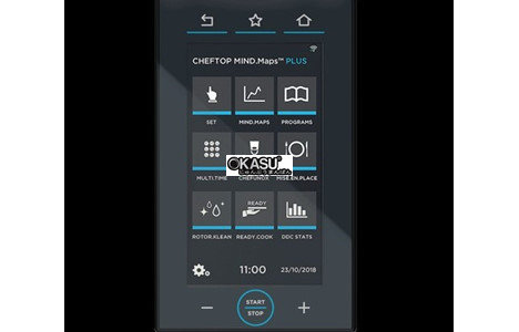 lo nuong hap da nang unox bakertop mind.maps™ plus 4 khay hinh 3