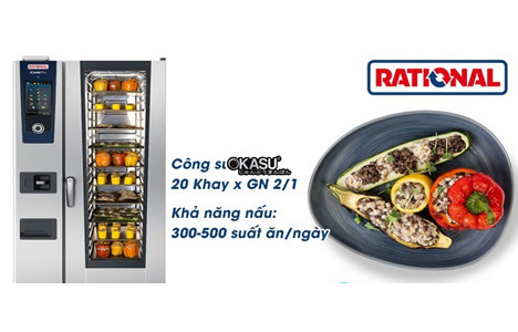 lo nuong hap da nang rational icp 20-1/1 hinh 4