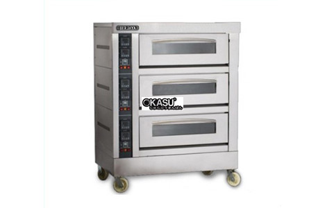 lo nuong dien tu 3 tang 6 khay berjaya bjy-e20kw-3prm hinh 2