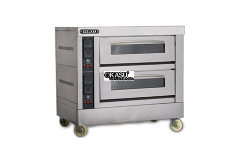 lo nuong dien tu 2 tang 4 khay berjaya bjy-e13kw-2prm hinh 2