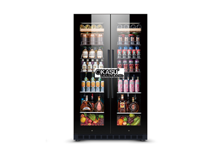 tu mat 2 canh kinh kolner knj-635wd hinh 2