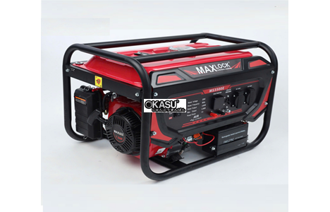 may phat dien 3kw chay xang maxlock ms3500 (giat tay) hinh 2