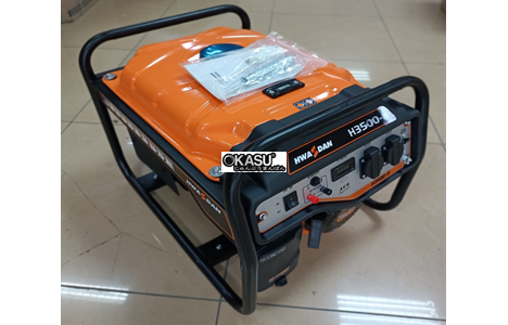 may phat dien chay xang 3kw hwasdan h3500-h hinh 2