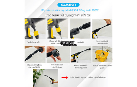 may rua xe dung pin sumika sd4 hinh 4