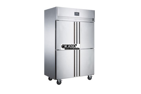 tu mat 4 canh inox kolner nkc1.2l4wgn (lam lanh quat gio) hinh 2