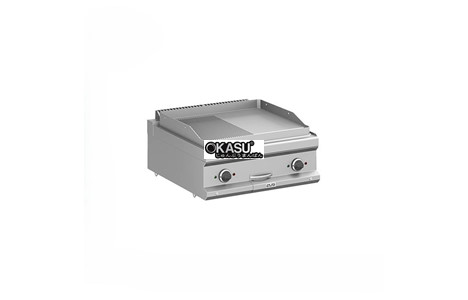 bep chien be mat dung dien 1/2 mat phang tron, 1/2 mat phang soc , duoc ma crom, dat ban mfte77tlr hinh 2