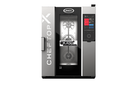 lo hap nuong da nang 10 khay gn1/1 unox cheftop-x™ xeda-1011-exrs hinh 2