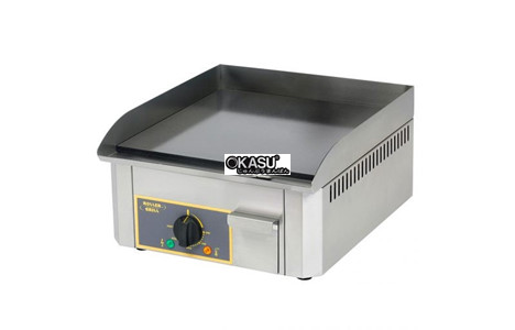 bep chien be mat dung dien voi tam thep trang men 1 vung nau - dat ban roller grill psr 400 ee hinh 2