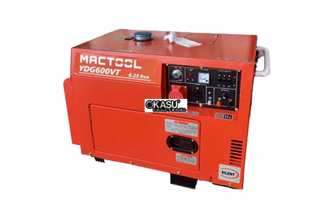 may phat dien chay dau 5kw mactool ydg600vt 3pha hinh 2