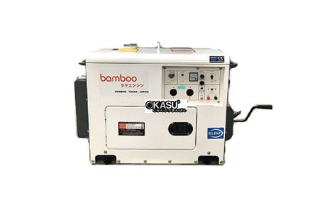 may phat dien chay dau 6kw bamboo bmb8kva de cot hinh 2