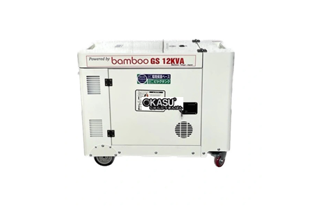 may phat dien chay dau 12kva bamboo bmbgs12kva mo nap hinh 2
