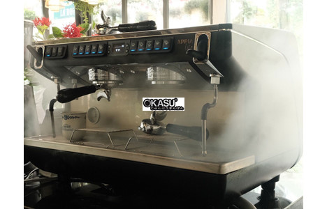 may pha ca phe nuova simonelli model appia life 2 groups volumetric-xt hinh 2