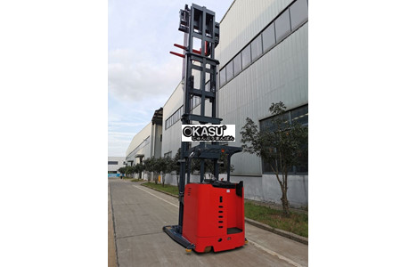 xe nang dien 3 chieu, cot nang 3 tang kusami  hinh 3