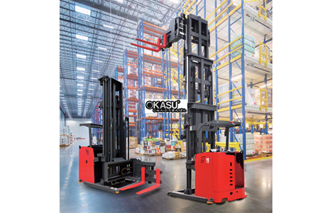 xe nang dien sieu hep 1.5 tan, nang cao 10m kusami hinh 4