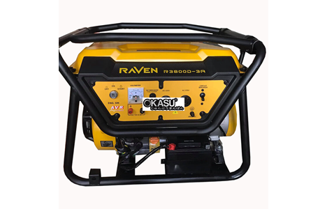 may phat dien chay xang 3kw raven r3800d-3a de hinh 2