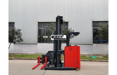 xe nang dien 3 chieu, cot nang 3 tang kusami  hinh 2