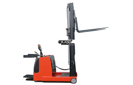 xe nang dien 1 tan - 2 tan, nang 2.5m - 5m kusami hinh 2