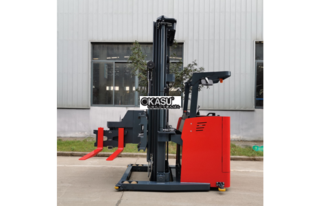 xe nang dien sieu hep 1.5 tan, nang cao 10m kusami hinh 3