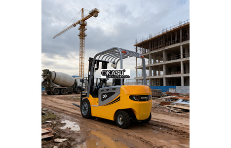 xe nang dien – tai trong 1,5t – 5t, chieu cao nang 3m – 7m kusami ksm20/25/30 hinh 2