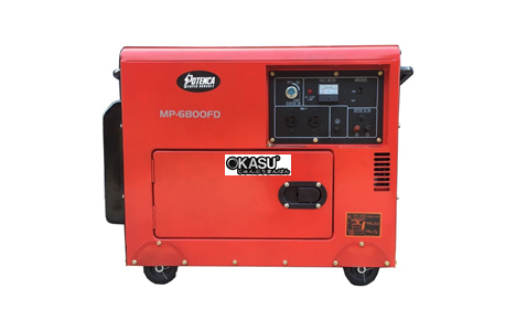 may phat dien chay dau 5kw potenca mp-6800fd hinh 2