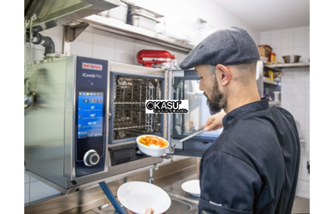  lo hap nuong da nang rational icp xs 6-2/3 gn  hinh 3