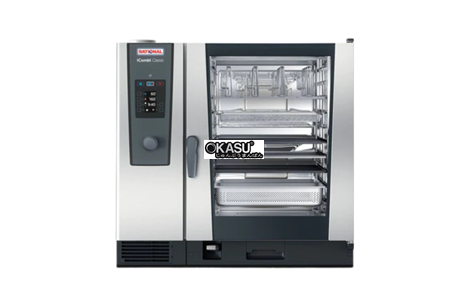 lo hap nuong da nang rational 10 khay icc 10-2/1 gn hinh 2