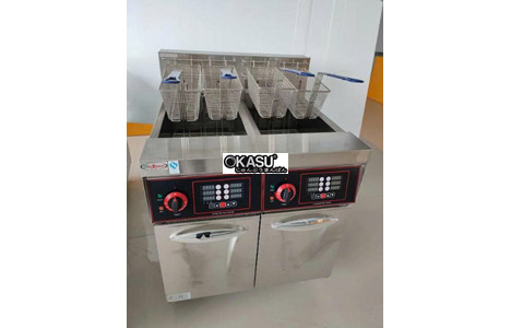 bep chien nhung dien 2 ngan 28l co hen gio kolner df-26-2a hinh 2