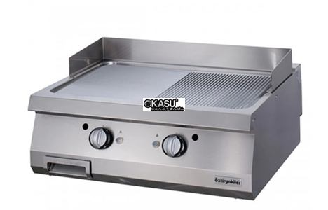 bep chien nua phang nua nham dung gas ozti ogg 8070 1/2 n hinh 2