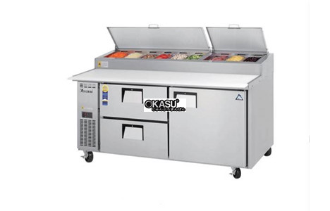 ban pizza 1 canh 2 ngan keo everest b180ps-21rros-e hinh 2