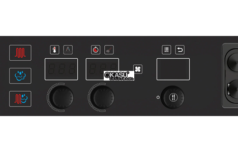 lo hap nuong da nang 10 khay x 1/1 lainox coes101r hinh 3