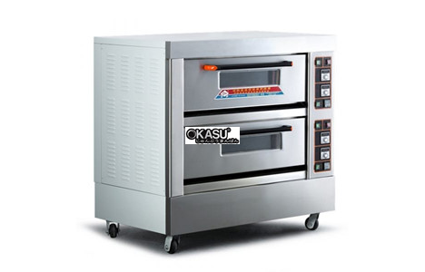 lo nuong banh dung dien 2 tang 4 khay hongling xyf-2ka-t hinh 2