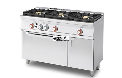 bep au 3 hong co lo nuong dung gas lotus cf3-512gev hinh 2