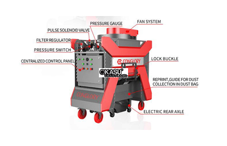 may hut bui be tong conglory cd-556b hinh 2