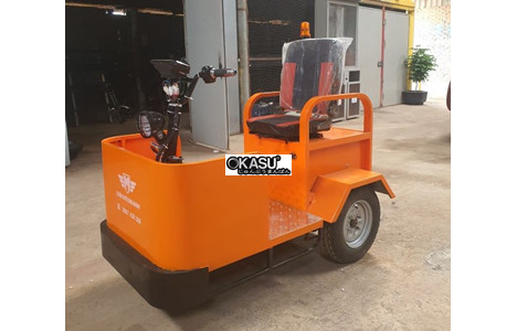 xe dien keo hang trong nha may, nha xuong tai trong 1,2 tan mw-12t hinh 2