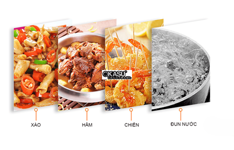 bep tu cong nghiep 4 mat phang co ke de do inducook id-b4m3500 hinh 3